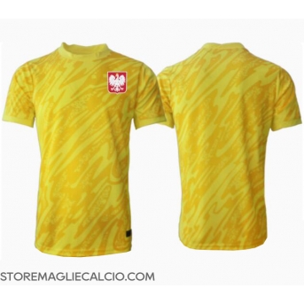 Polonia Portiere Maglia Gara Casa Repliche Europei 2024